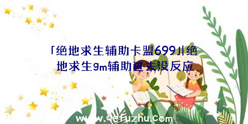 「绝地求生辅助卡盟699」|绝地求生gm辅助进去没反应